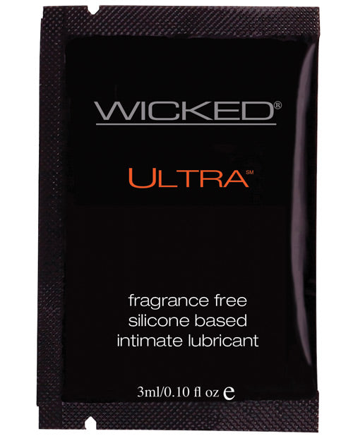 Wicked Sensual Care Ultra Silicone Based Lubricant - .1 Oz Fragrance Free - LUST Depot