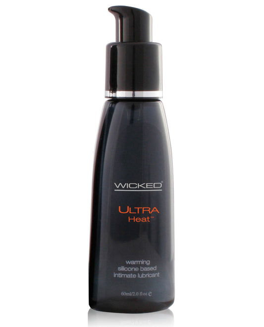 Wicked Sensual Care Ultra Heat Warming Sensation Silicone Based Lubricant - 2 Oz Fragrance Free - LUST Depot