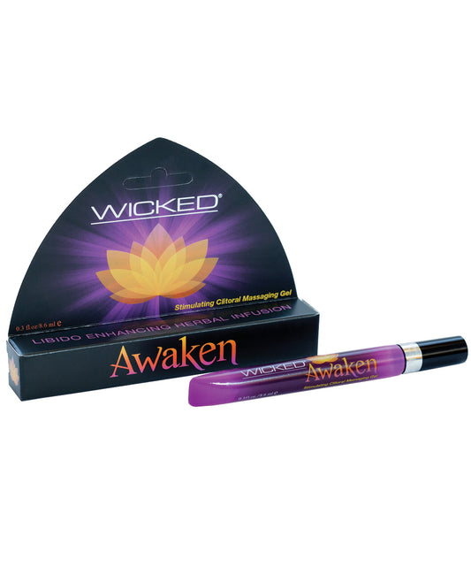 Wicked Sensual Care Awaken Stimulating Clitoral Massaging Gel - .3 Oz - LUST Depot