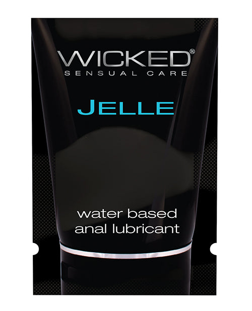Wicked Sensual Care Jelle Water Based Anal Lubricant - .1 Oz Fragrance Free - LUST Depot