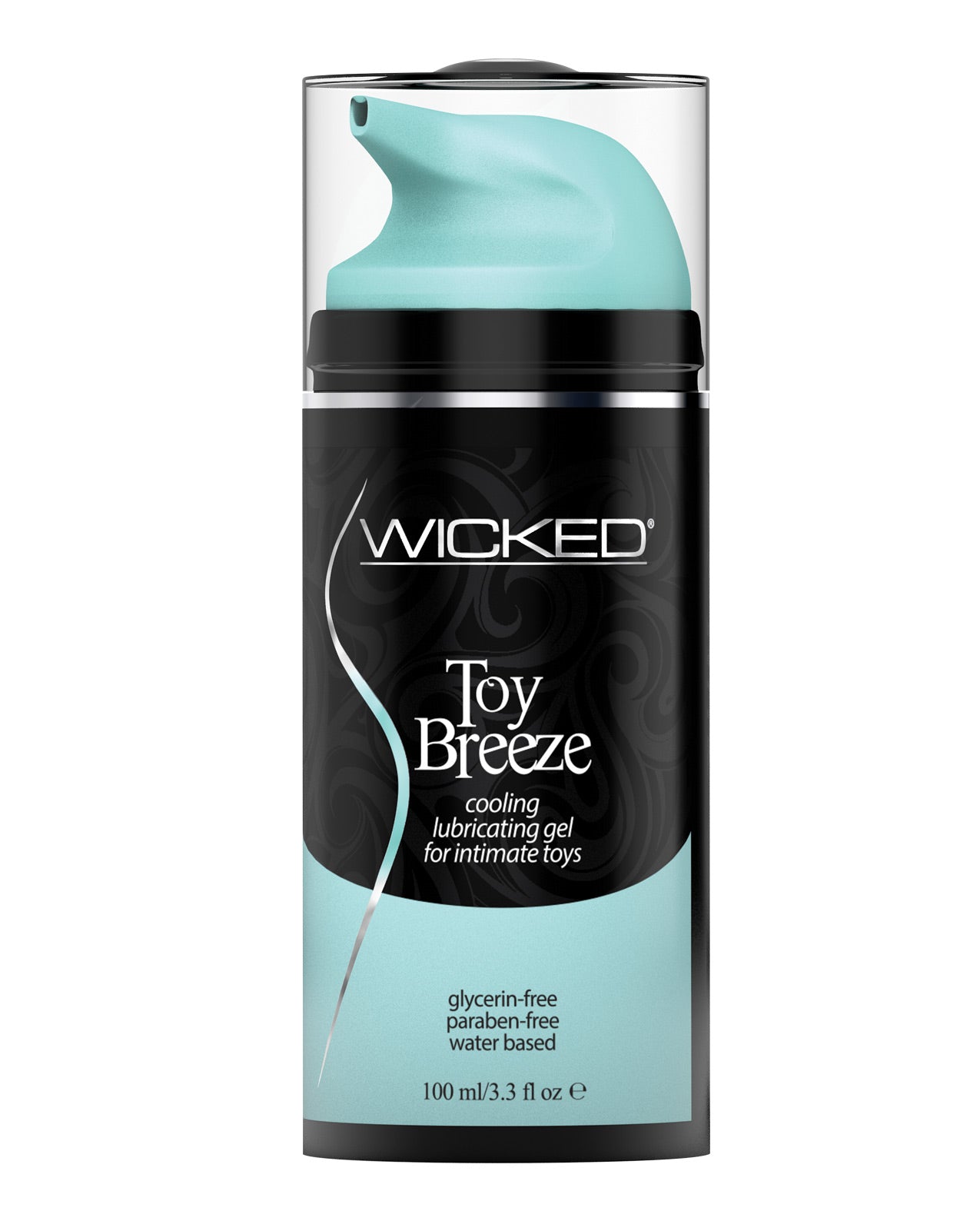 Wicked Sensual Care Toy Breeze Waterbased Cooling Lubricant - 3.3 Oz - LUST Depot
