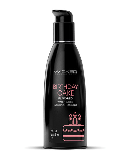 Wicked Sensual Care Water Based Lubricant - 2 Oz Birthday Cake - LUST Depot