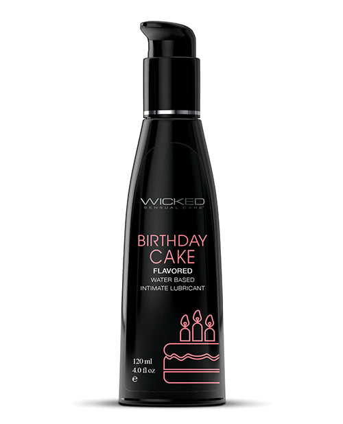 Wicked Sensual Care Water Based Lubricant - 4 Oz Birthday Cake - LUST Depot