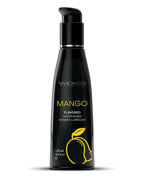 Wicked Sensual Care Water Based Lubricant - 4 Oz Mango - LUST Depot