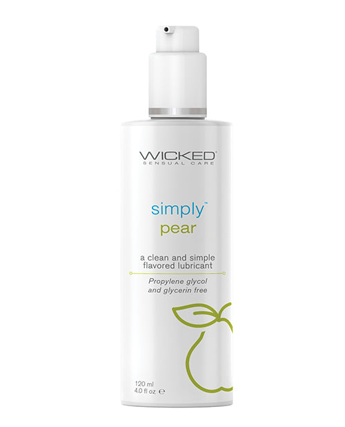 Wicked Sensual Care Simply Water Based Lubricant - 4 Oz Pear - LUST Depot