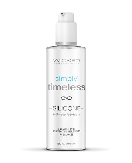 Wicked Sensual Care Simply Timeless Silicone Lubricant - 4 Oz - LUST Depot