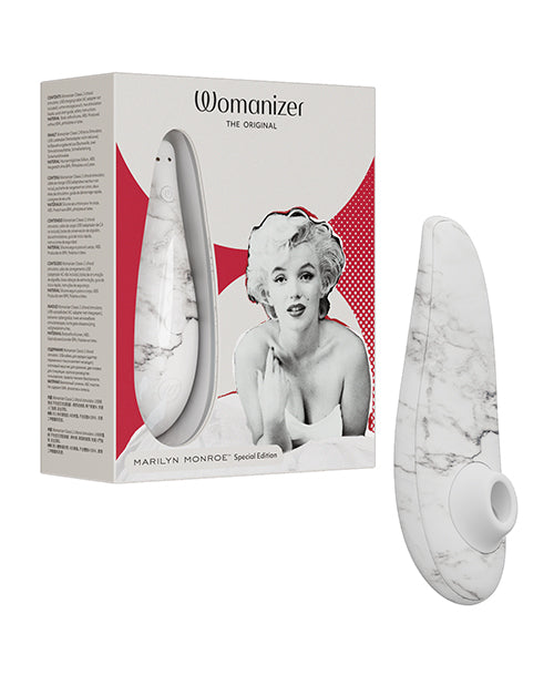 Womanizer Classic 2 Marilyn Monroe Special Edition - White Marble - LUST Depot