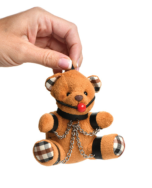 Master Series Gagged Teddy Bear Keychain - LUST Depot