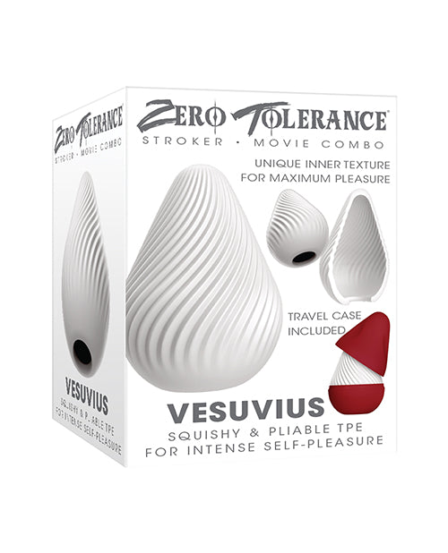 Zero Tolerance Vesuvias Stroker - White - LUST Depot