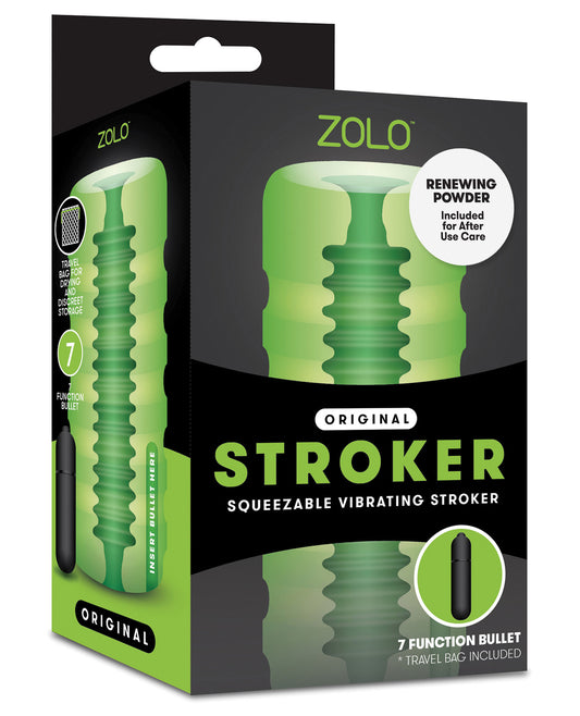 Zolo Original Squeezable Vibrating Stroker - LUST Depot